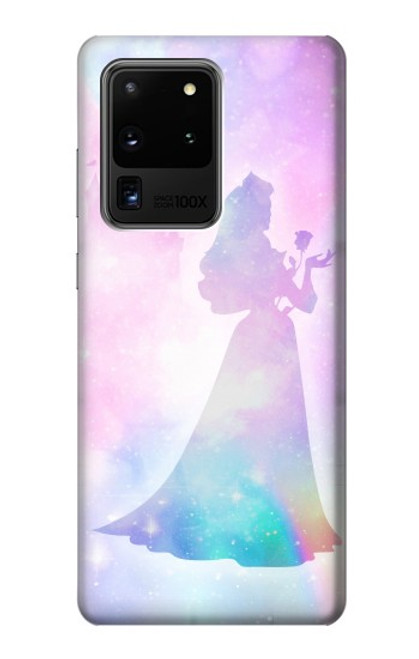 S2992 Princess Pastel Silhouette Funda Carcasa Case para Samsung Galaxy S20 Ultra