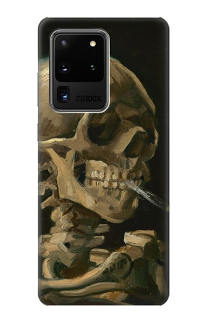 S3358 Vincent Van Gogh Skeleton Cigarette Funda Carcasa Case para Samsung Galaxy S20 Ultra