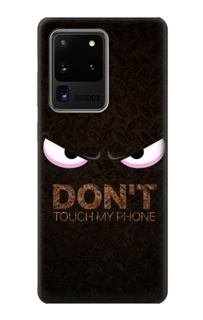 S3412 Do Not Touch My Phone Funda Carcasa Case para Samsung Galaxy S20 Ultra