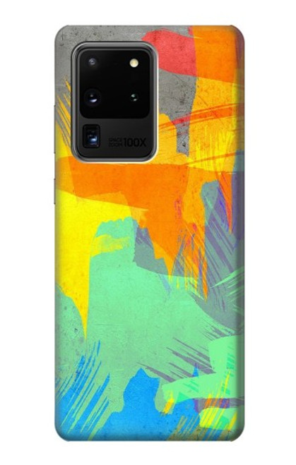 S3423 Brush Stroke Funda Carcasa Case para Samsung Galaxy S20 Ultra