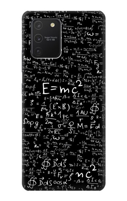 S2574 Mathematics Physics Blackboard Equation Funda Carcasa Case para Samsung Galaxy S10 Lite