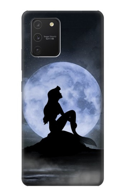 S2668 Mermaid Silhouette Moon Night Funda Carcasa Case para Samsung Galaxy S10 Lite