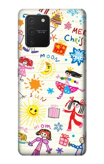 S3280 Kids Drawing Funda Carcasa Case para Samsung Galaxy S10 Lite