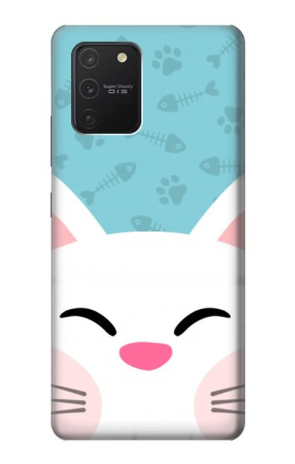 S3542 Cute Cat Cartoon Funda Carcasa Case para Samsung Galaxy S10 Lite