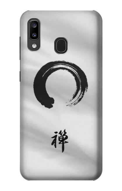 S2398 Zen Buddhism Symbol Funda Carcasa Case para Samsung Galaxy A20, Galaxy A30