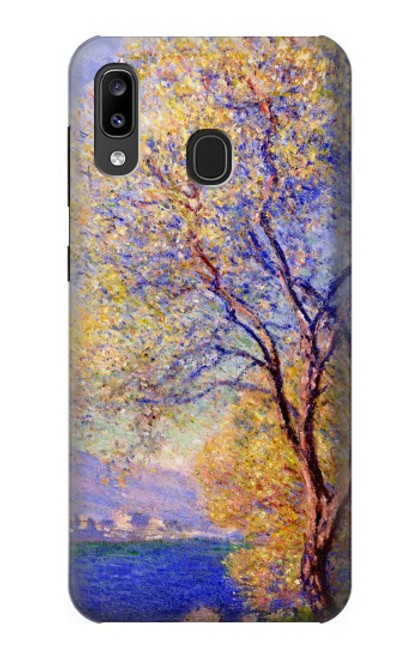 S3339 Claude Monet Antibes Seen from the Salis Gardens Funda Carcasa Case para Samsung Galaxy A20, Galaxy A30