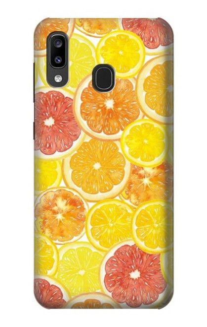 S3408 Lemon Funda Carcasa Case para Samsung Galaxy A20, Galaxy A30