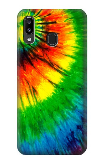 S3422 Tie Dye Funda Carcasa Case para Samsung Galaxy A20, Galaxy A30