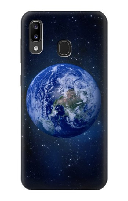 S3430 Blue Planet Funda Carcasa Case para Samsung Galaxy A20, Galaxy A30