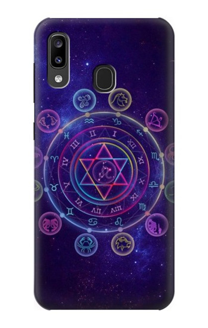 S3461 Zodiac Funda Carcasa Case para Samsung Galaxy A20, Galaxy A30