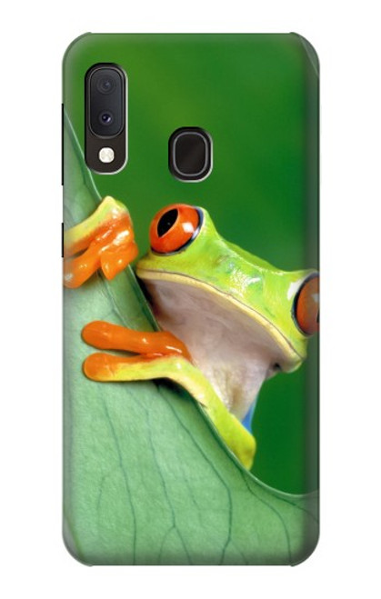 S1047 Little Frog Funda Carcasa Case para Samsung Galaxy A20e