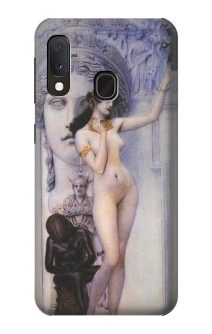 S3353 Gustav Klimt Allegory of Sculpture Funda Carcasa Case para Samsung Galaxy A20e