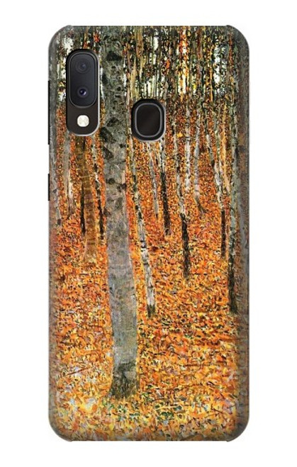 S3380 Gustav Klimt Birch Forest Funda Carcasa Case para Samsung Galaxy A20e