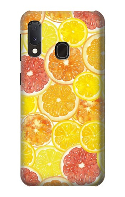 S3408 Lemon Funda Carcasa Case para Samsung Galaxy A20e