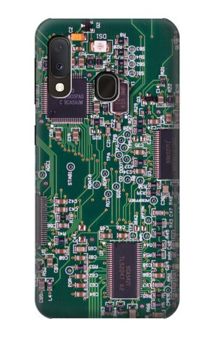 S3519 Electronics Circuit Board Graphic Funda Carcasa Case para Samsung Galaxy A20e