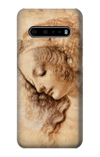 S1045 Leonardo da Vinci Woman's Head Funda Carcasa Case para LG V60 ThinQ 5G