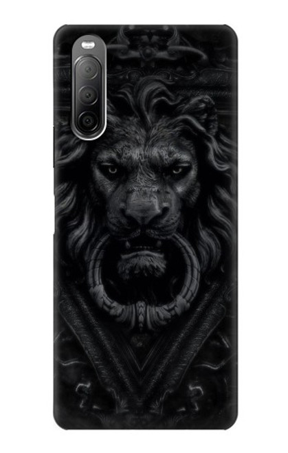 S3619 Dark Gothic Lion Funda Carcasa Case para Sony Xperia 10 II