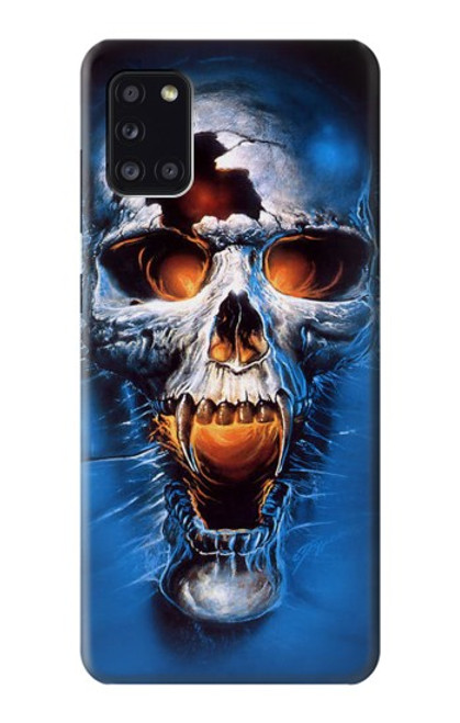 S1462 Vampire Skull Funda Carcasa Case para Samsung Galaxy A31