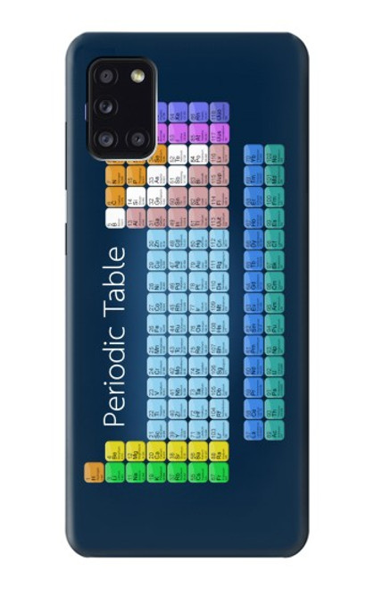 S1847 Periodic Table Funda Carcasa Case para Samsung Galaxy A31