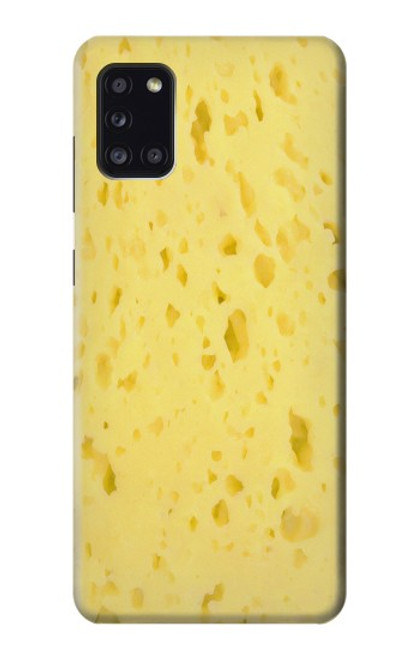S2913 Cheese Texture Funda Carcasa Case para Samsung Galaxy A31
