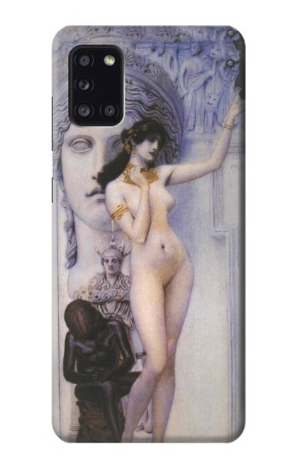 S3353 Gustav Klimt Allegory of Sculpture Funda Carcasa Case para Samsung Galaxy A31