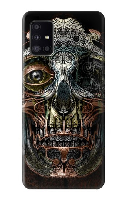 S1685 Steampunk Skull Head Funda Carcasa Case para Samsung Galaxy A41