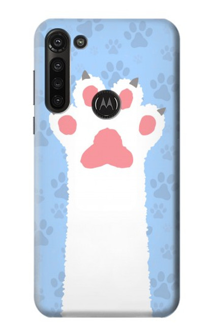 S3618 Cat Paw Funda Carcasa Case para Motorola Moto G8 Power