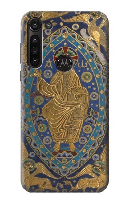 S3620 Book Cover Christ Majesty Funda Carcasa Case para Motorola Moto G8 Power