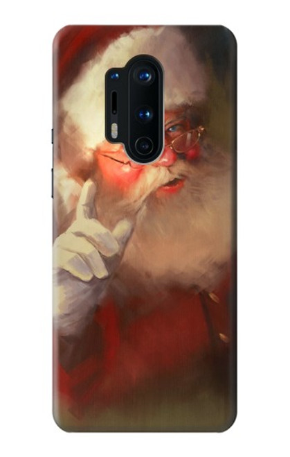 S1144 Xmas Santa Claus Funda Carcasa Case para OnePlus 8 Pro