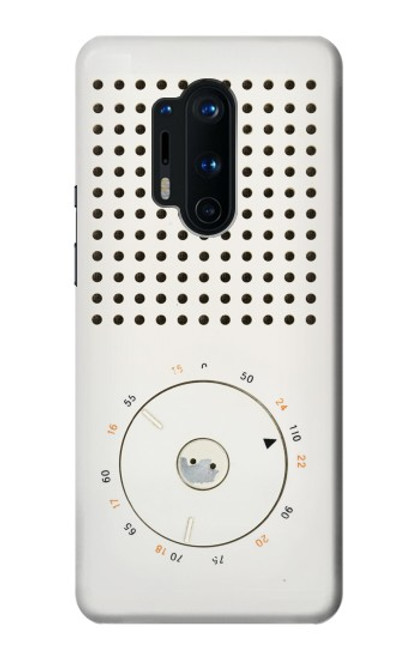 S1857 Retro Transistor Radio Funda Carcasa Case para OnePlus 8 Pro