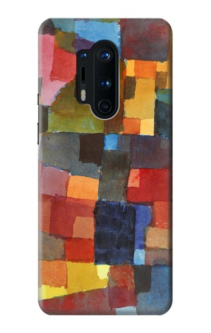 S3341 Paul Klee Raumarchitekturen Funda Carcasa Case para OnePlus 8 Pro