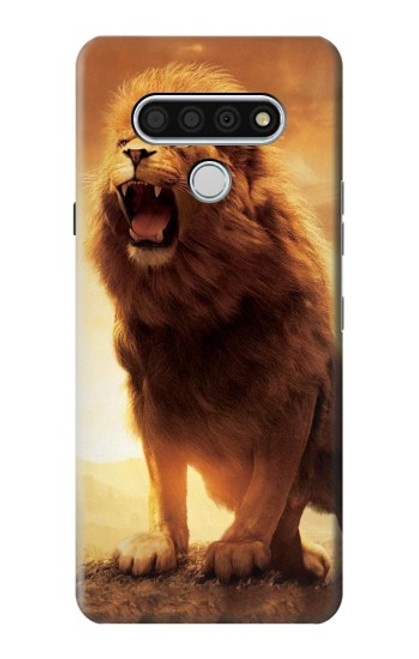 S1957 Lion Aslan Funda Carcasa Case para LG Stylo 6