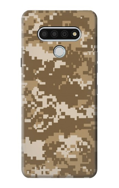 S3294 Army Desert Tan Coyote Camo Camouflage Funda Carcasa Case para LG Stylo 6