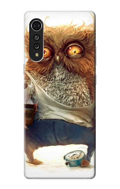 S1133 Wake up Owl Funda Carcasa Case para LG Velvet