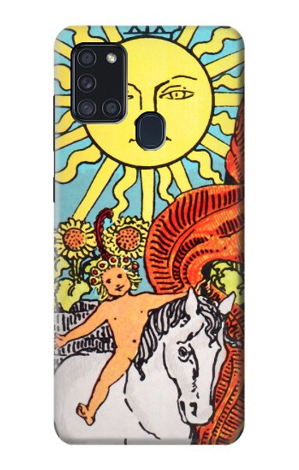 S0565 Tarot Sun Funda Carcasa Case para Samsung Galaxy A21s