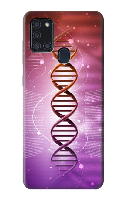 S2573 Dna Genetic Code Funda Carcasa Case para Samsung Galaxy A21s