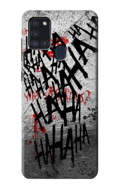 S3073 Joker Hahaha Blood Splash Funda Carcasa Case para Samsung Galaxy A21s