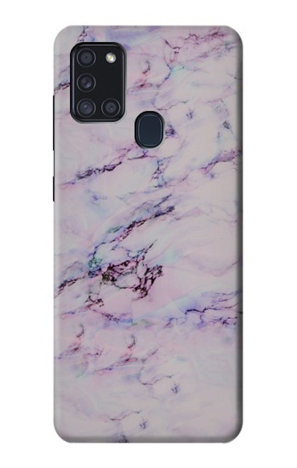 S3215 Seamless Pink Marble Funda Carcasa Case para Samsung Galaxy A21s