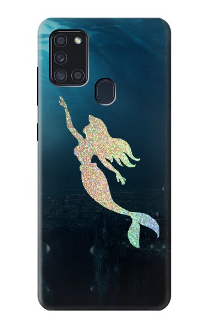 S3250 Mermaid Undersea Funda Carcasa Case para Samsung Galaxy A21s