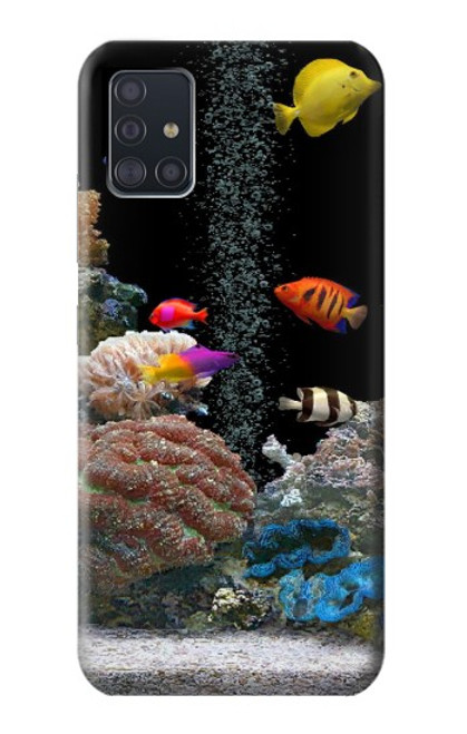 S0226 Aquarium Funda Carcasa Case para Samsung Galaxy A51 5G