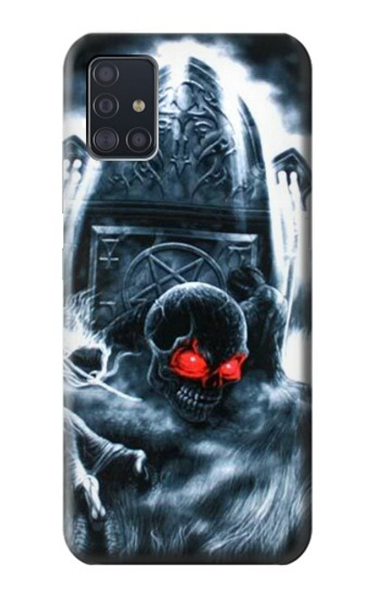 S0297 Zombie Dead Man Funda Carcasa Case para Samsung Galaxy A51 5G