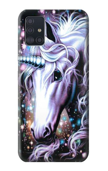 S0749 Unicorn Horse Funda Carcasa Case para Samsung Galaxy A51 5G