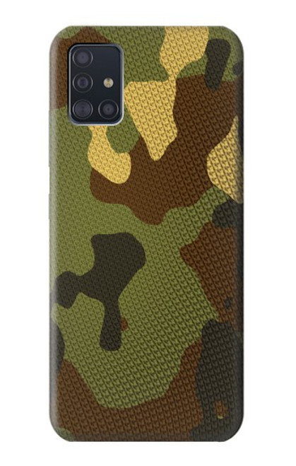 S1602 Camo Camouflage Graphic Printed Funda Carcasa Case para Samsung Galaxy A51 5G