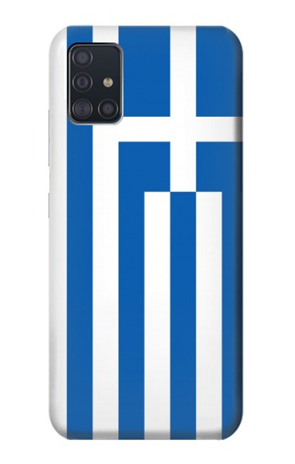 S3102 Flag of Greece Funda Carcasa Case para Samsung Galaxy A51 5G