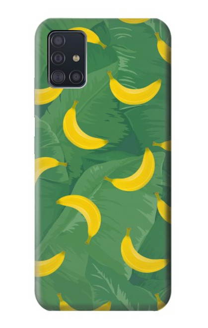 S3286 Banana Fruit Pattern Funda Carcasa Case para Samsung Galaxy A51 5G