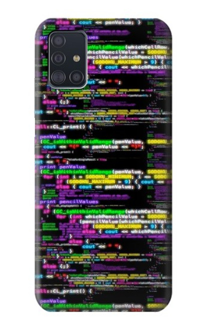 S3420 Coding Programmer Funda Carcasa Case para Samsung Galaxy A51 5G