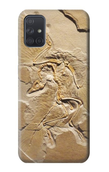 S0380 Dinosaur Fossil Funda Carcasa Case para Samsung Galaxy A71 5G