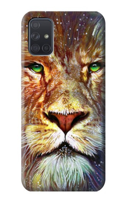 S1354 Lion Funda Carcasa Case para Samsung Galaxy A71 5G