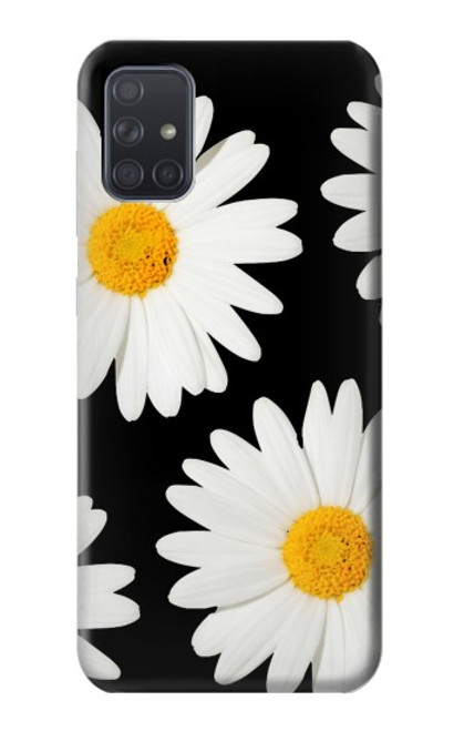 S2477 Daisy flower Funda Carcasa Case para Samsung Galaxy A71 5G