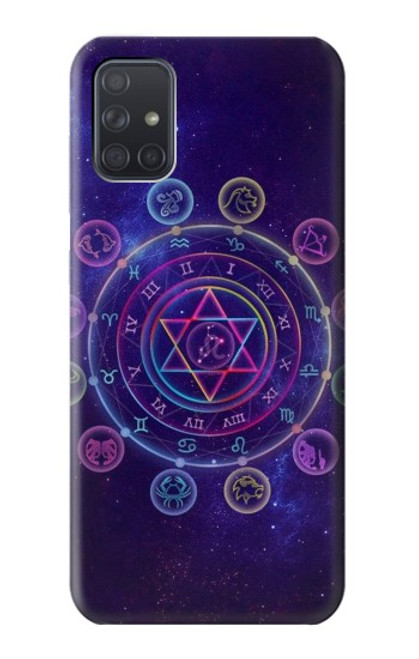 S3461 Zodiac Funda Carcasa Case para Samsung Galaxy A71 5G